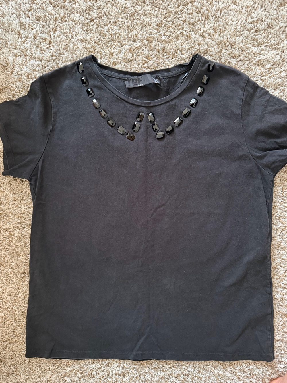 Zara Black Women's Straight tee